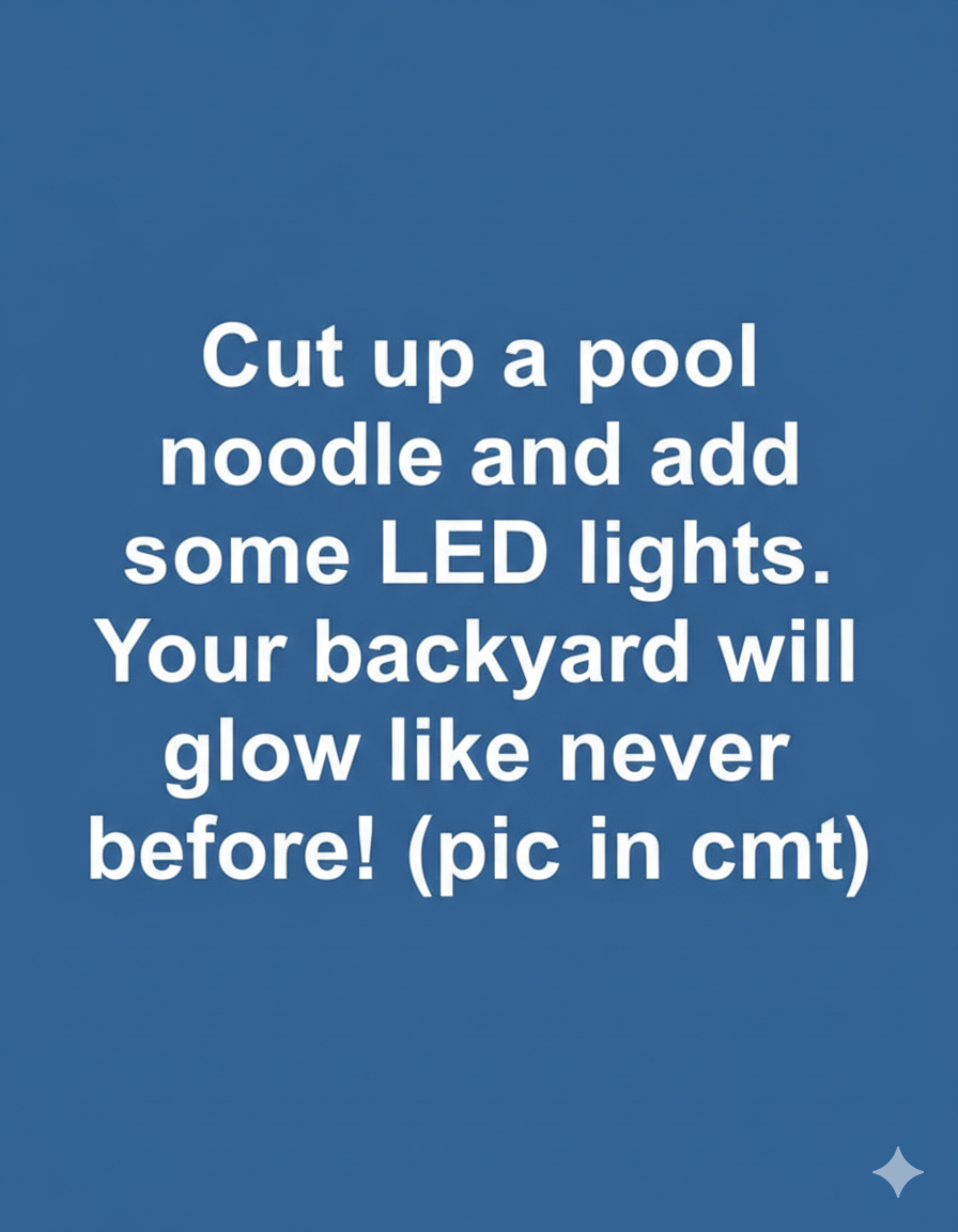 Pool Noodle Hack: Transform Your Backyard with This Creative Idea