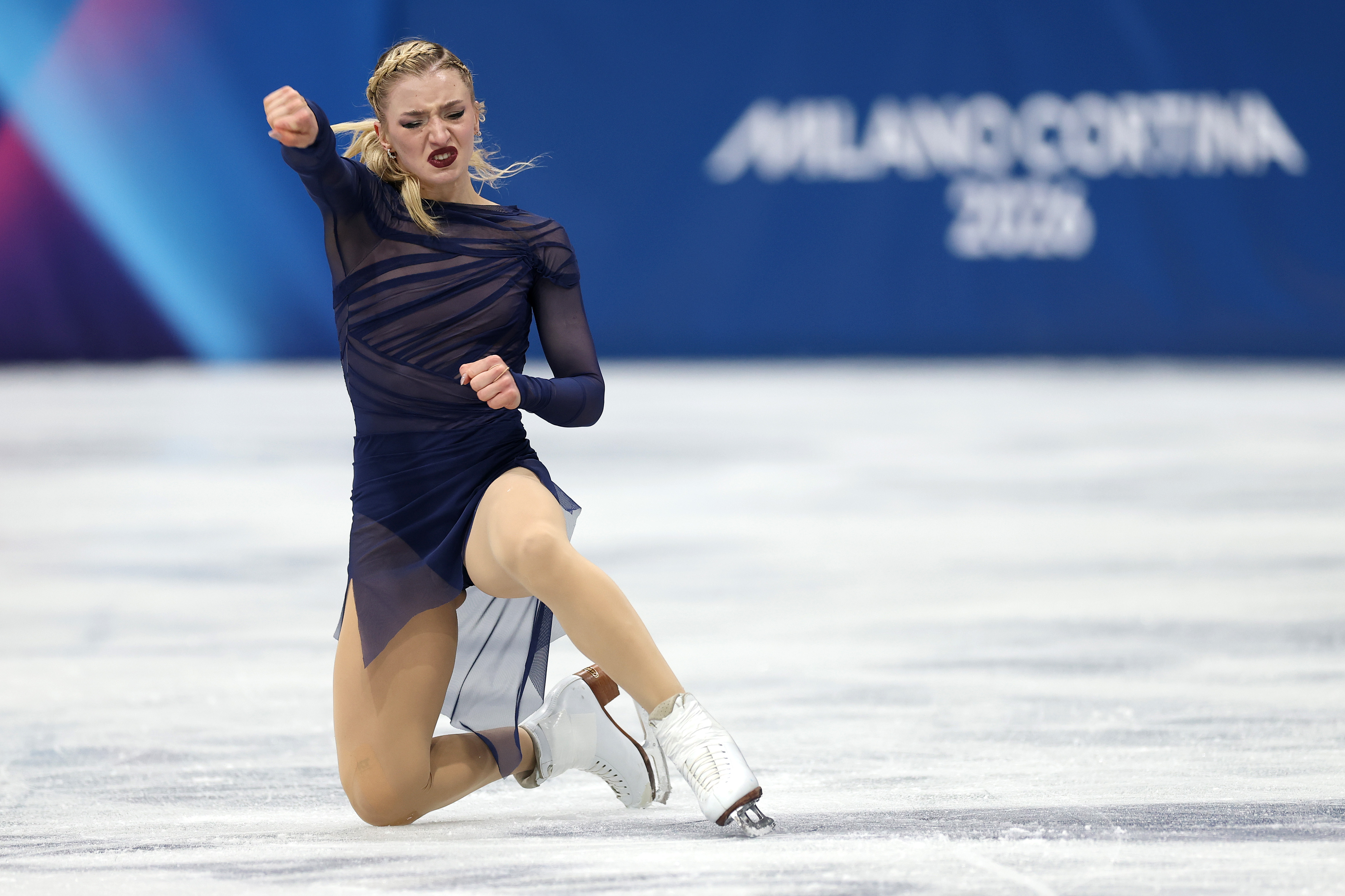 Exclusive Footage: Amber Glenn Halts Rival's Filming at Winter Olympics