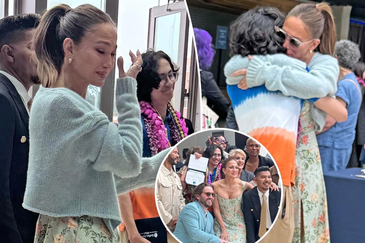 Tears and Triumph: Jennifer Lopez's Emotional Moment at Son's Graduation