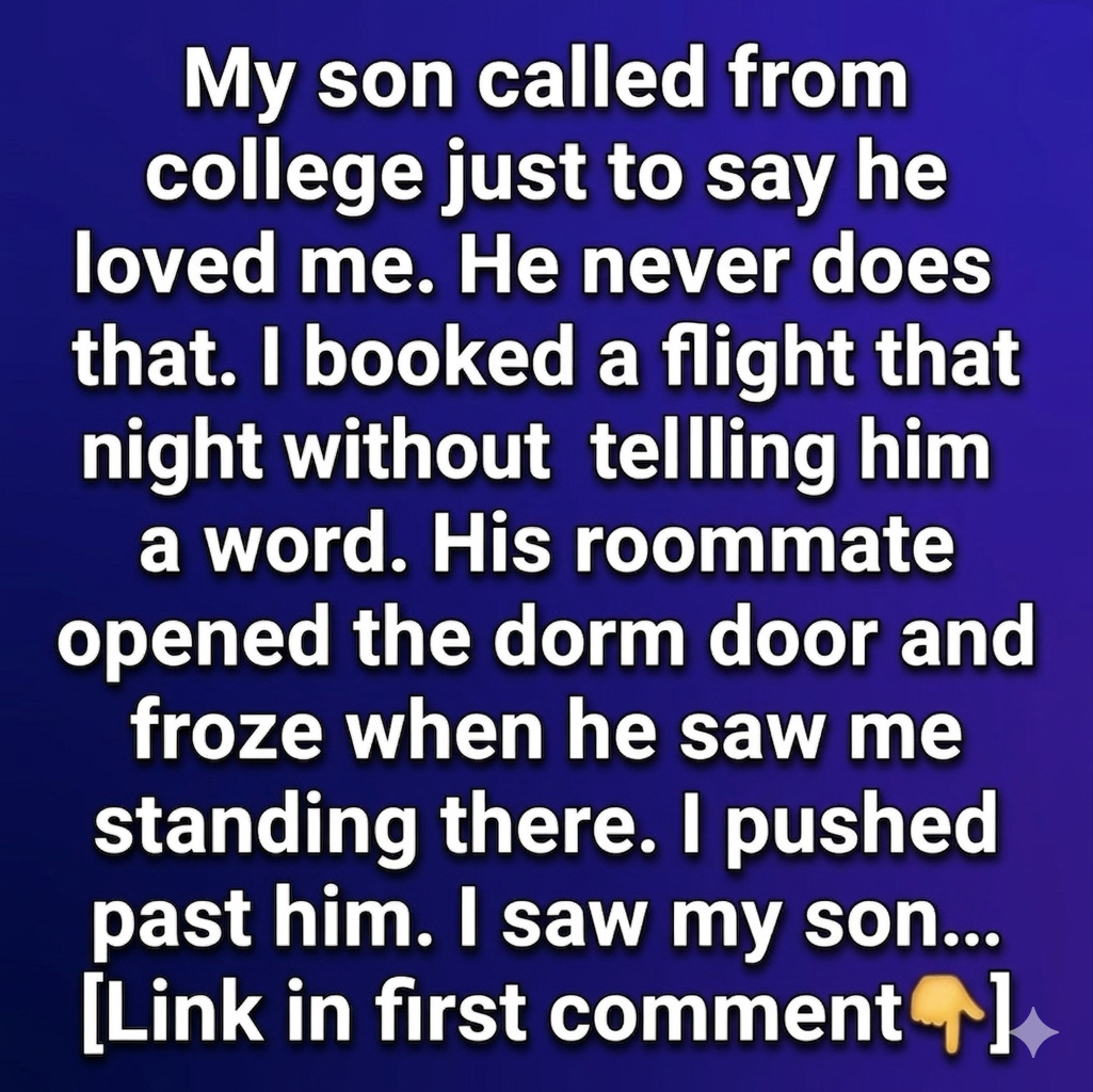 Unexpectedly Heartfelt Visit From Son Leaves Mom in Tears