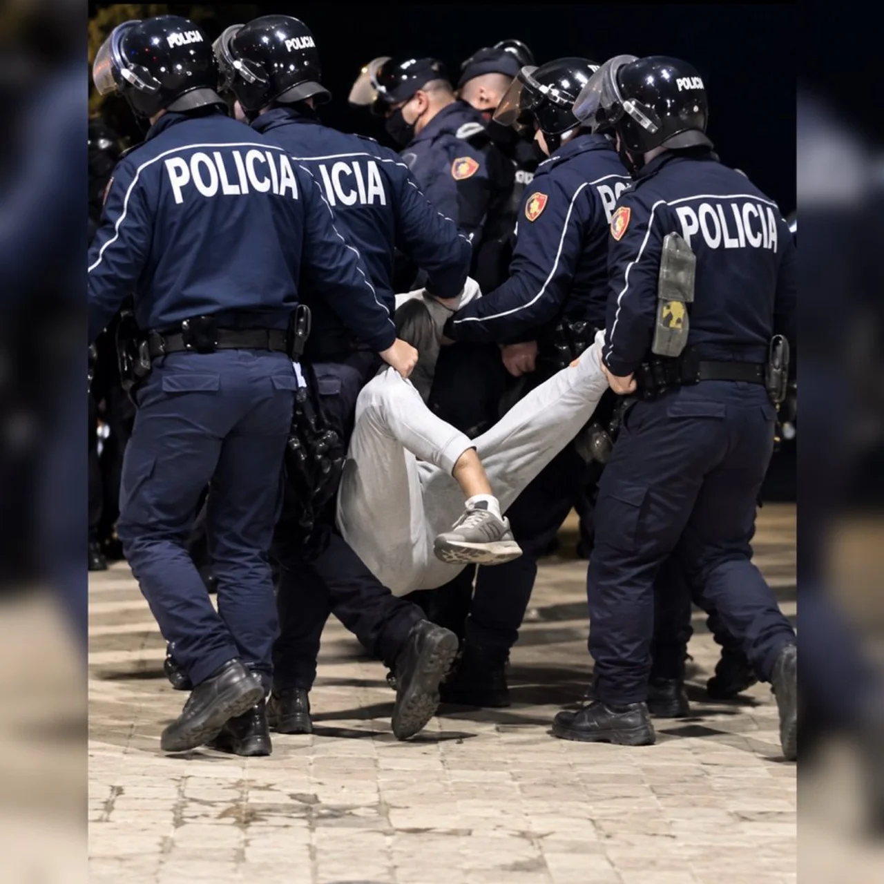 Student Collapses in Tirana Protest: Shocking Details Emerge