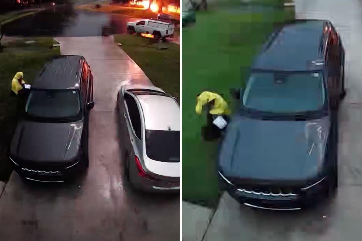Florida Mom's Heart-Stopping Dash as Lightning Sparks Fire Behind Her