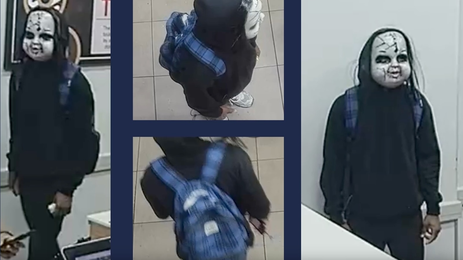 Chilling Masked Stalker Identified: What Made Him Flee?