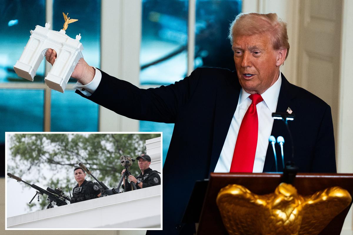 Trump's Triumphal Arch Plan Sparks Major Controversy in DC