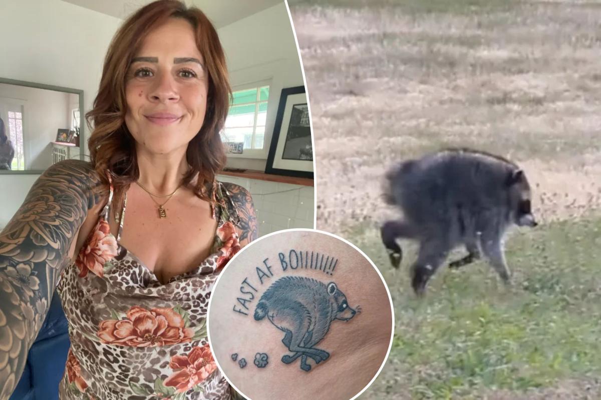 Why Are People Racing to Tattoo This Quirky Raccoon?