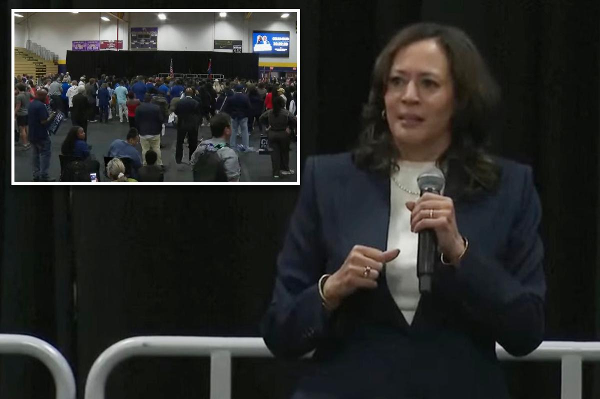 Kamala Harris Stuns Mississippi Crowd with Awkward Rally Moment