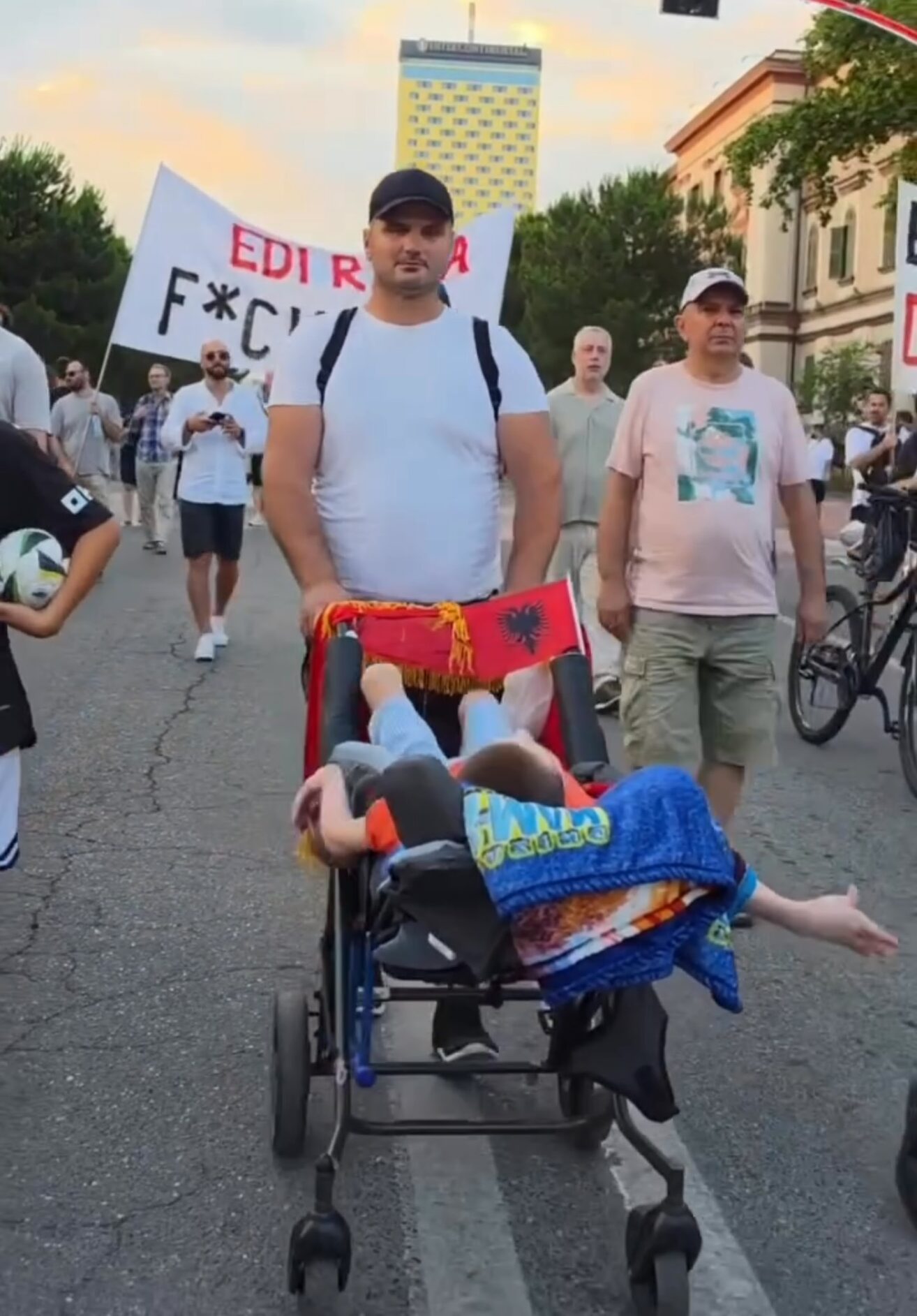 Historic Solidarity: Albanians Rally to Aid Protester's Son