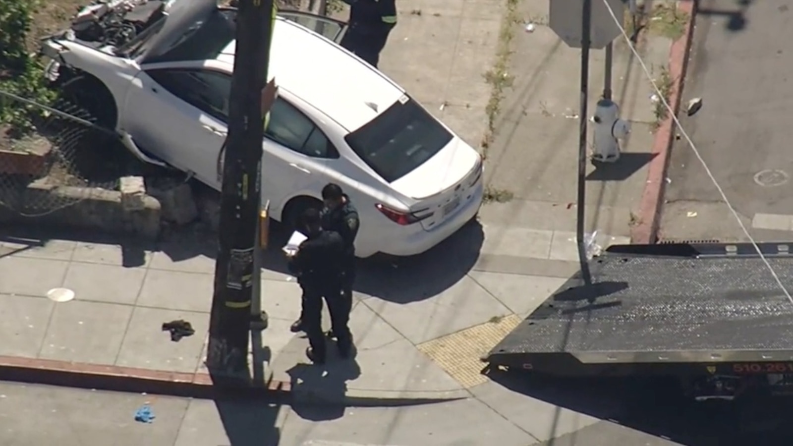 Shocking Accident: Child Driver Critically Injures Woman in Crosswalk