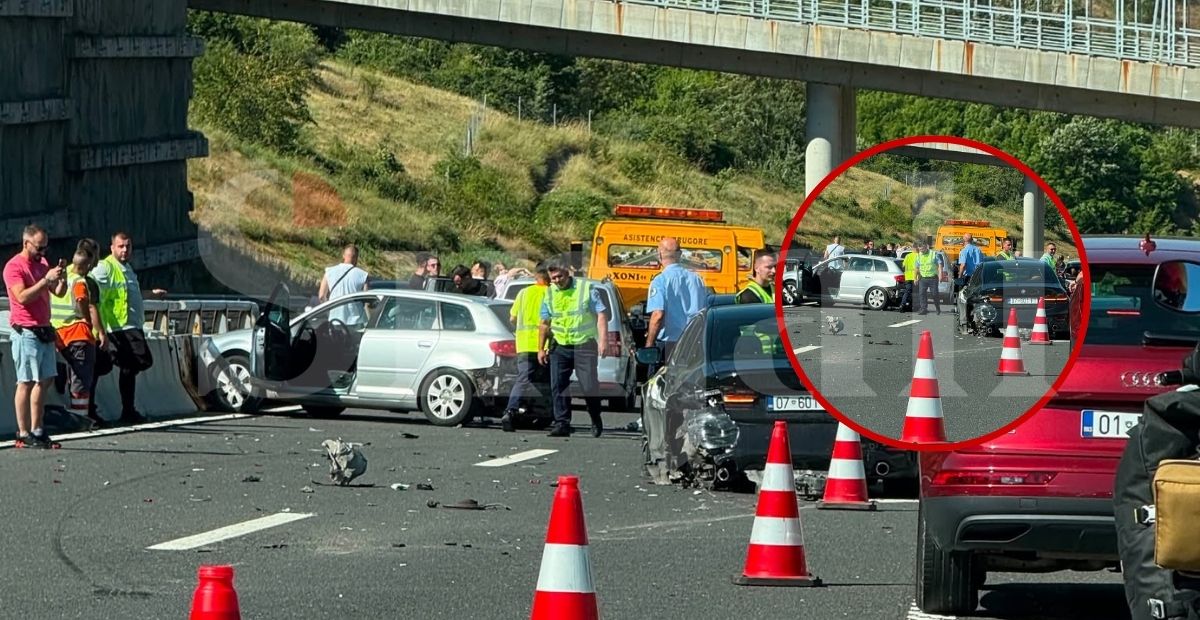Six Vehicles Collide Near Morinë: The Detail Everyone's Talking About