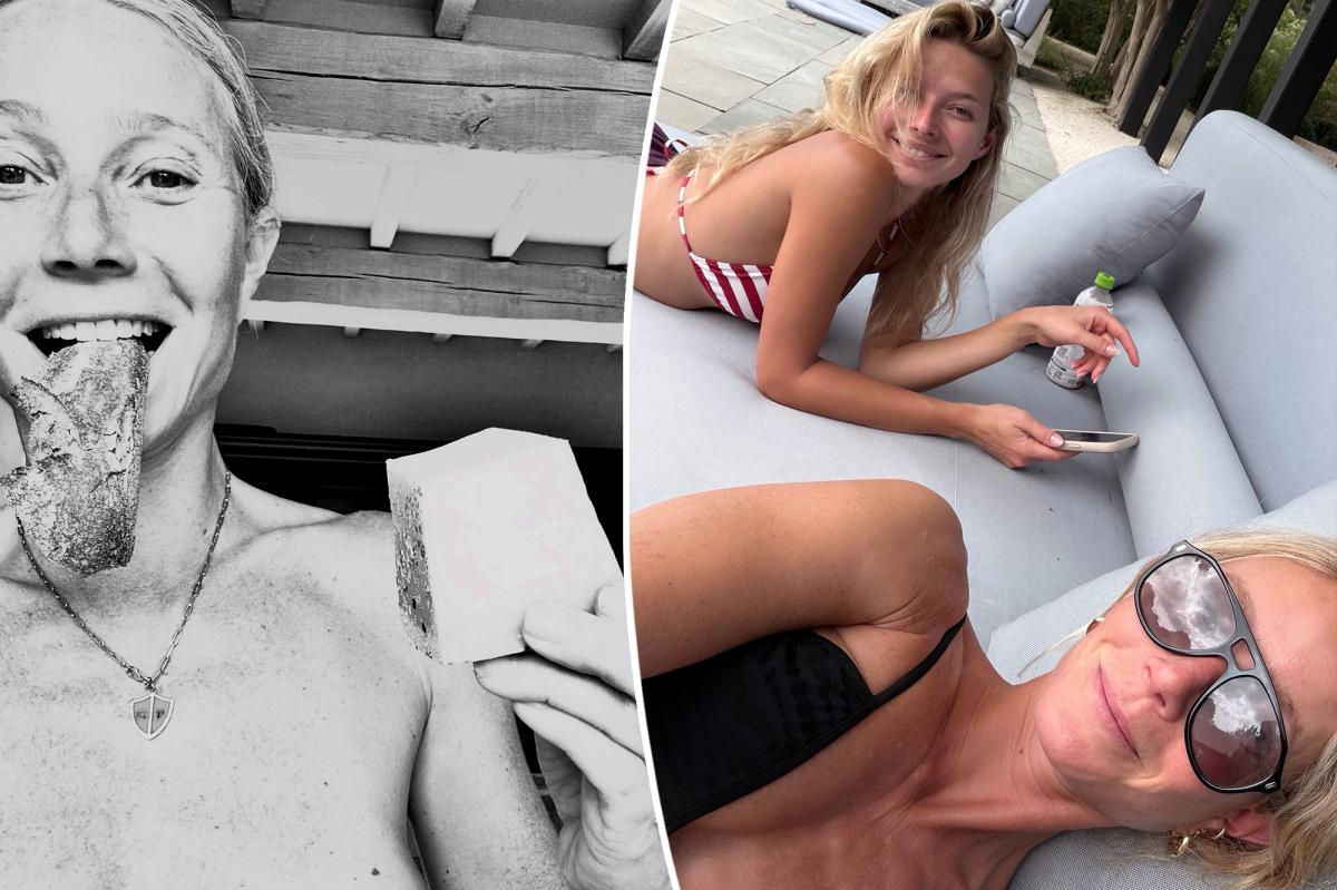 Gwyneth Paltrow's Bold Move: Topless Poolside Photos Spark Buzz