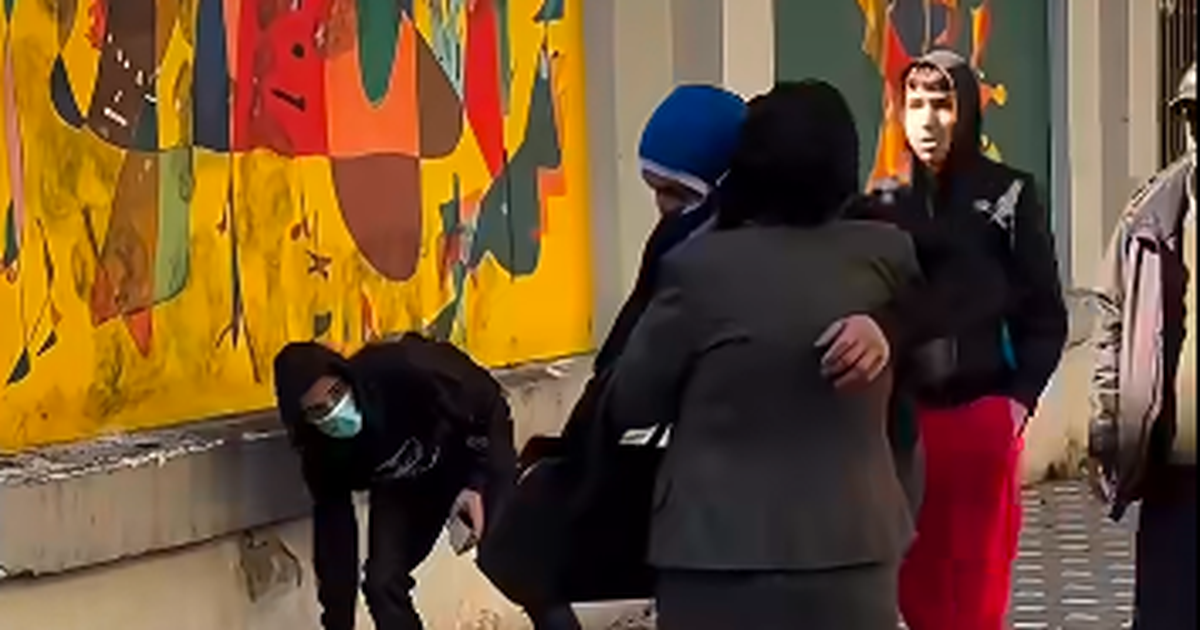 Protester’s Unexpected Act Leaves Everyone Speechless