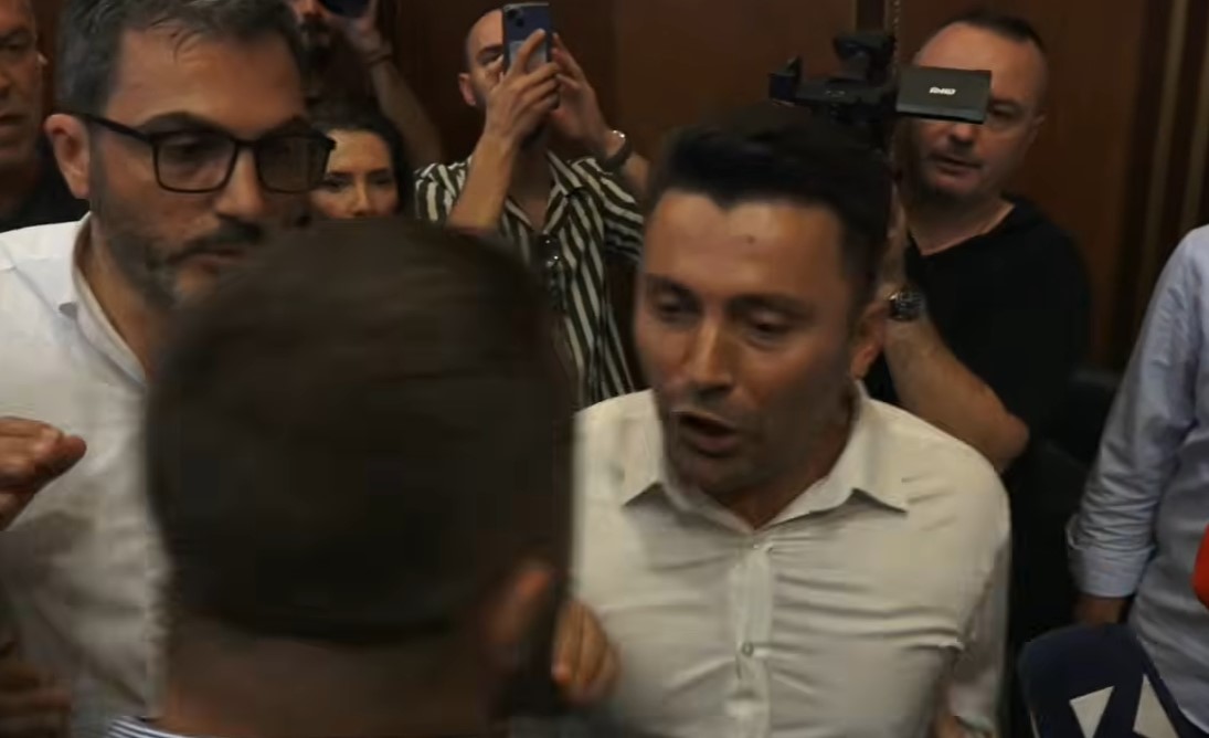 Tension Escalates in Parliament: A Physical Encounter Grabs Attention