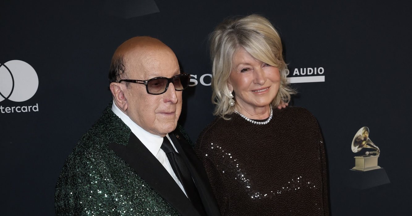 Martha Stewart's Heartfelt Goodbye to Music Legend Clive Davis