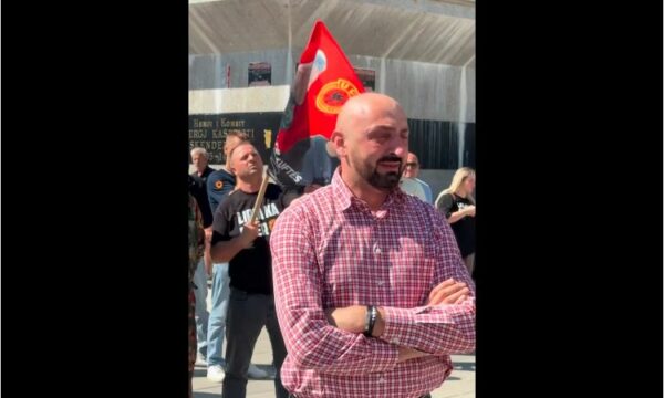 What Made a Protester Break Down in Tears Today?