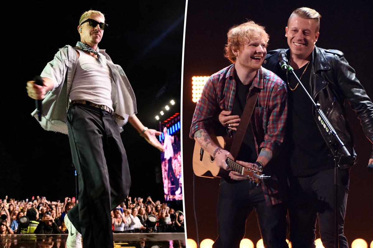 Macklemore's Bold Statement on Stage Shakes Up Ed Sheeran's Tour