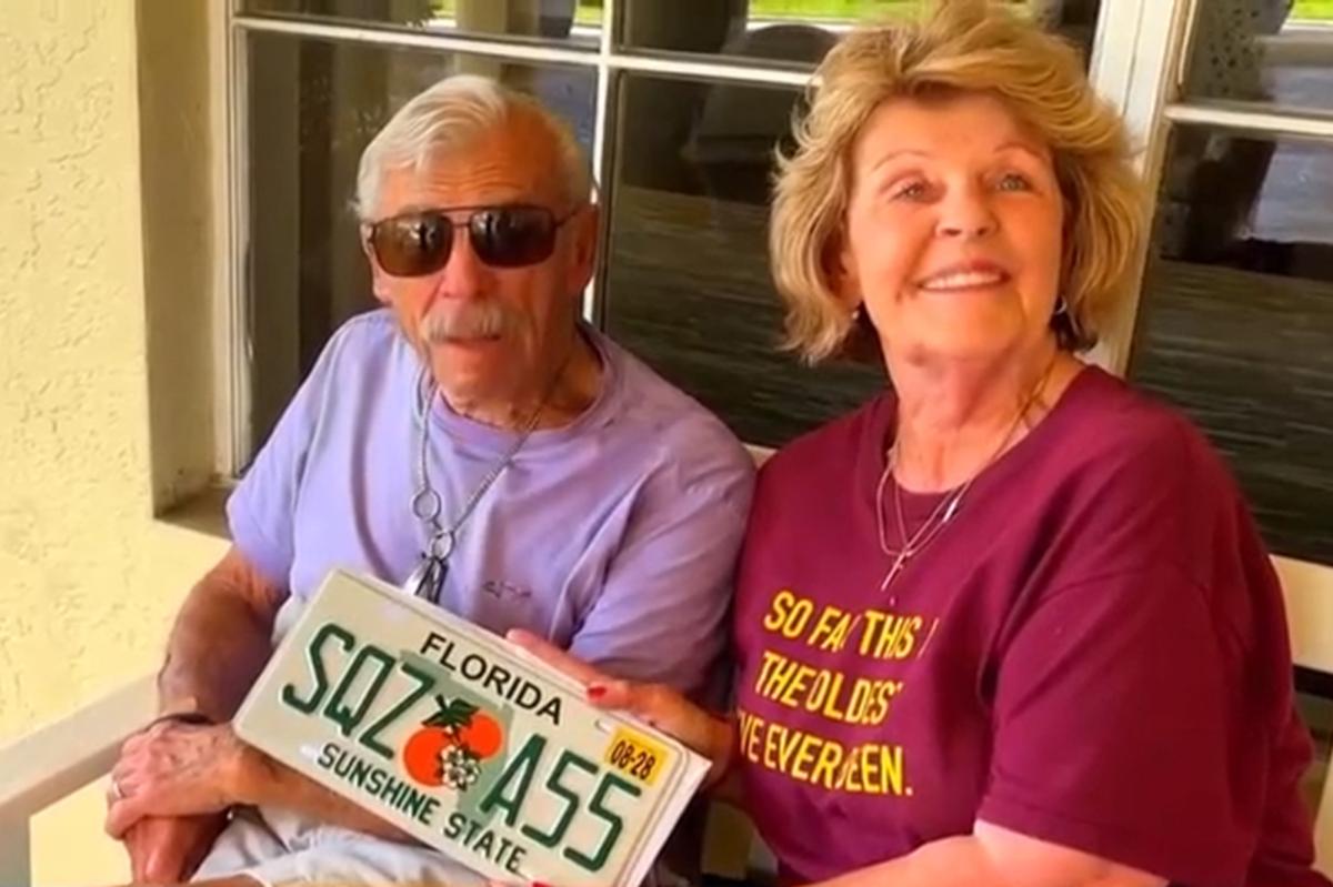 Florida Grandmother's New License Plate Sparks Outrage in Quiet Community