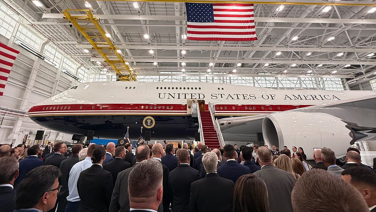 Inside Trump's Secretive Unveiling of Air Force One