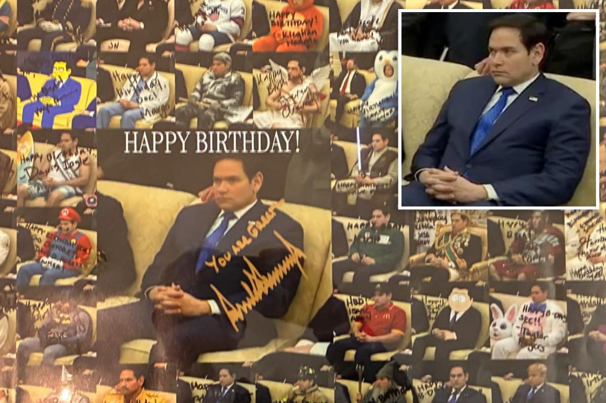 Marco Rubio's Hilarious Birthday Gift from the White House Sparks Online Frenzy