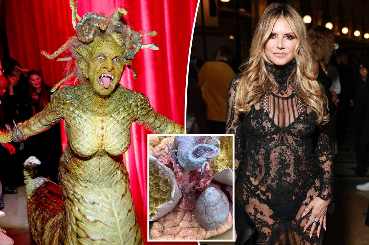 Heidi Klum's Halloween Tease: What Could This Slimy Mystery Be?