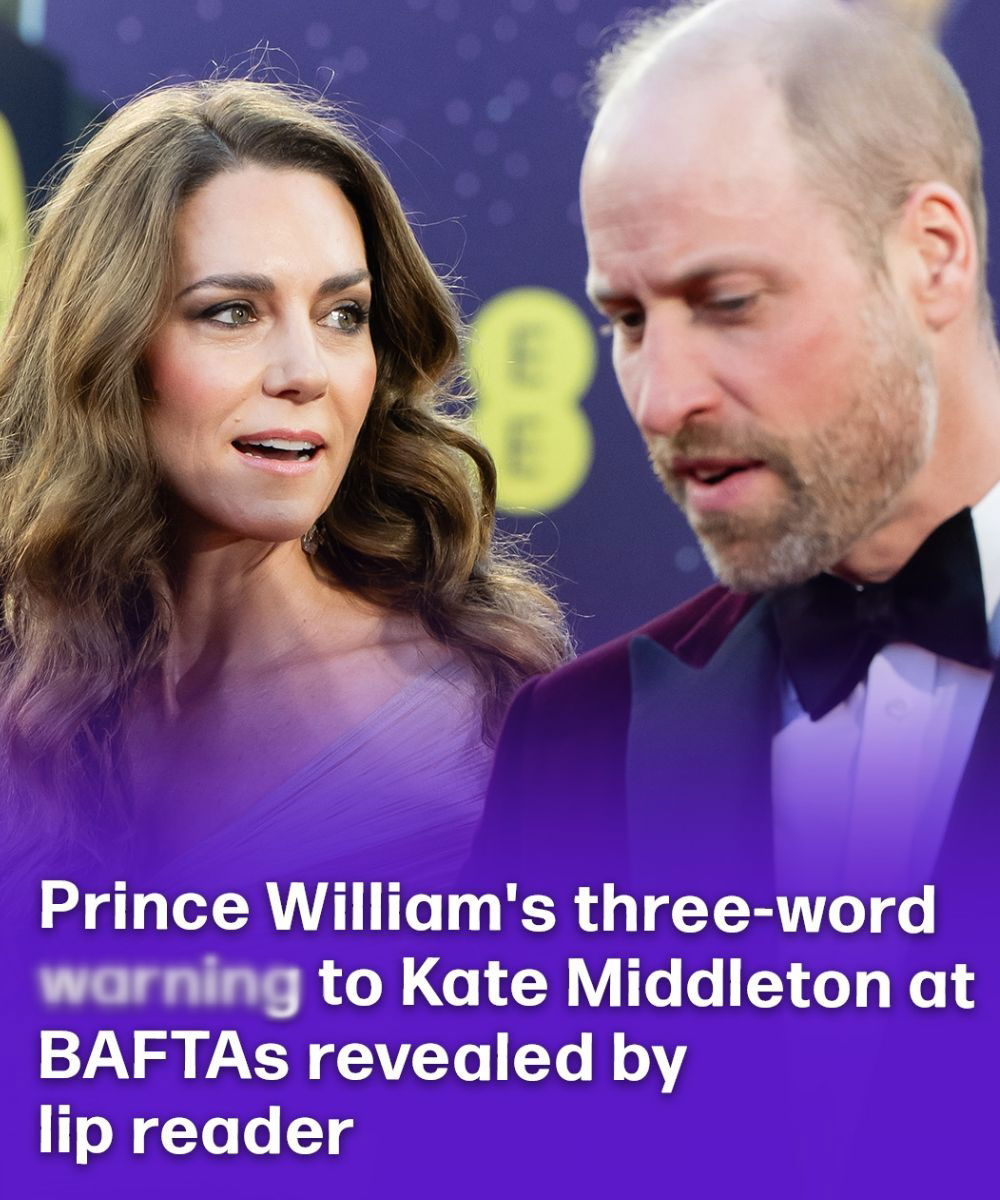What Prince William Whispered to Kate at BAFTAs Shocks Fans