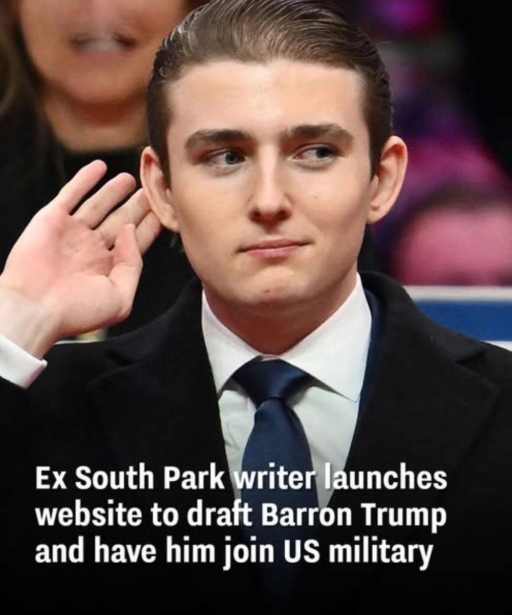 Former South Park Writer Creates Platform to Enlist Barron Trump in Military
