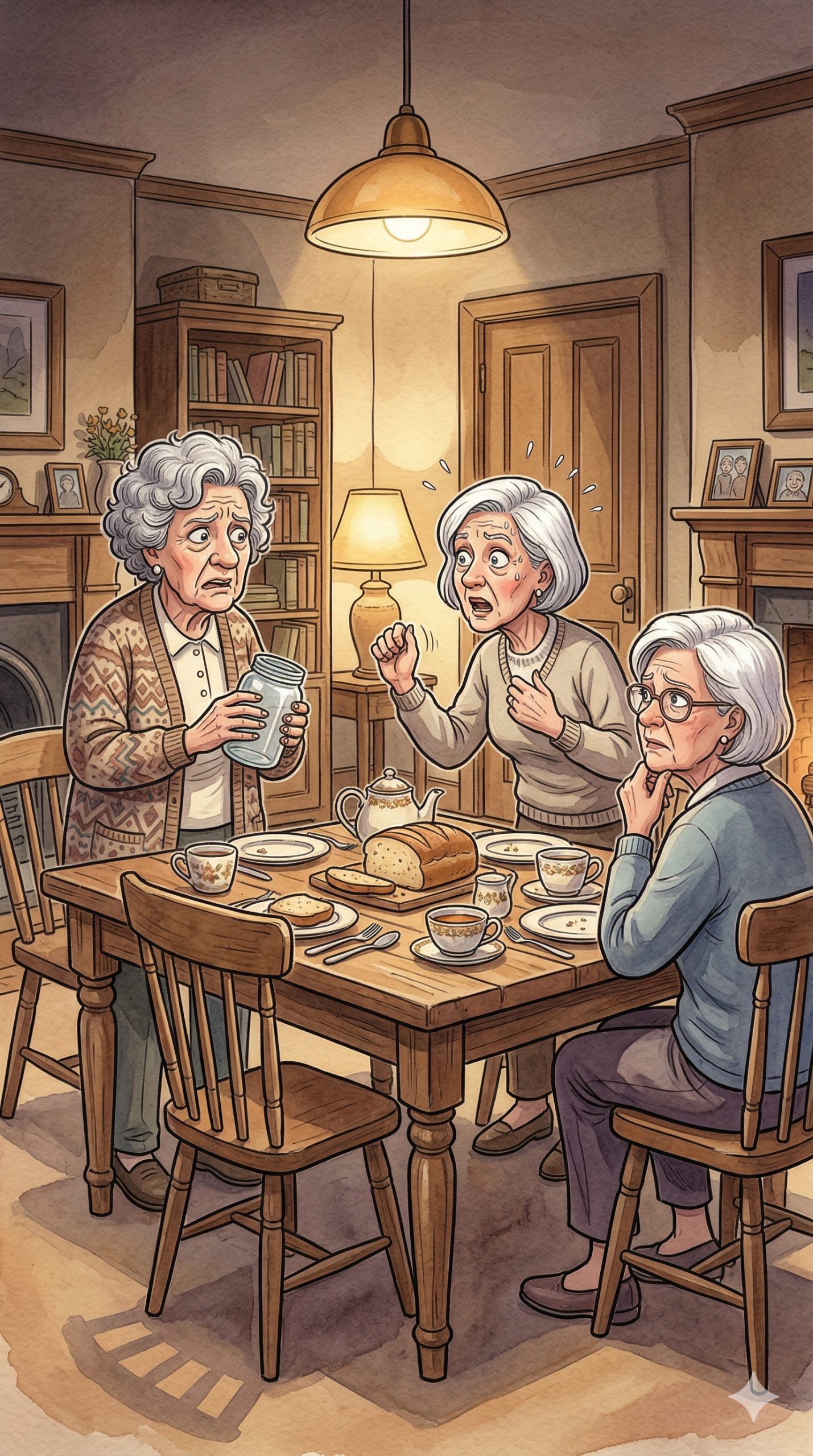 What Unfolded Over Three Elderly Women's Dinner Conversation
