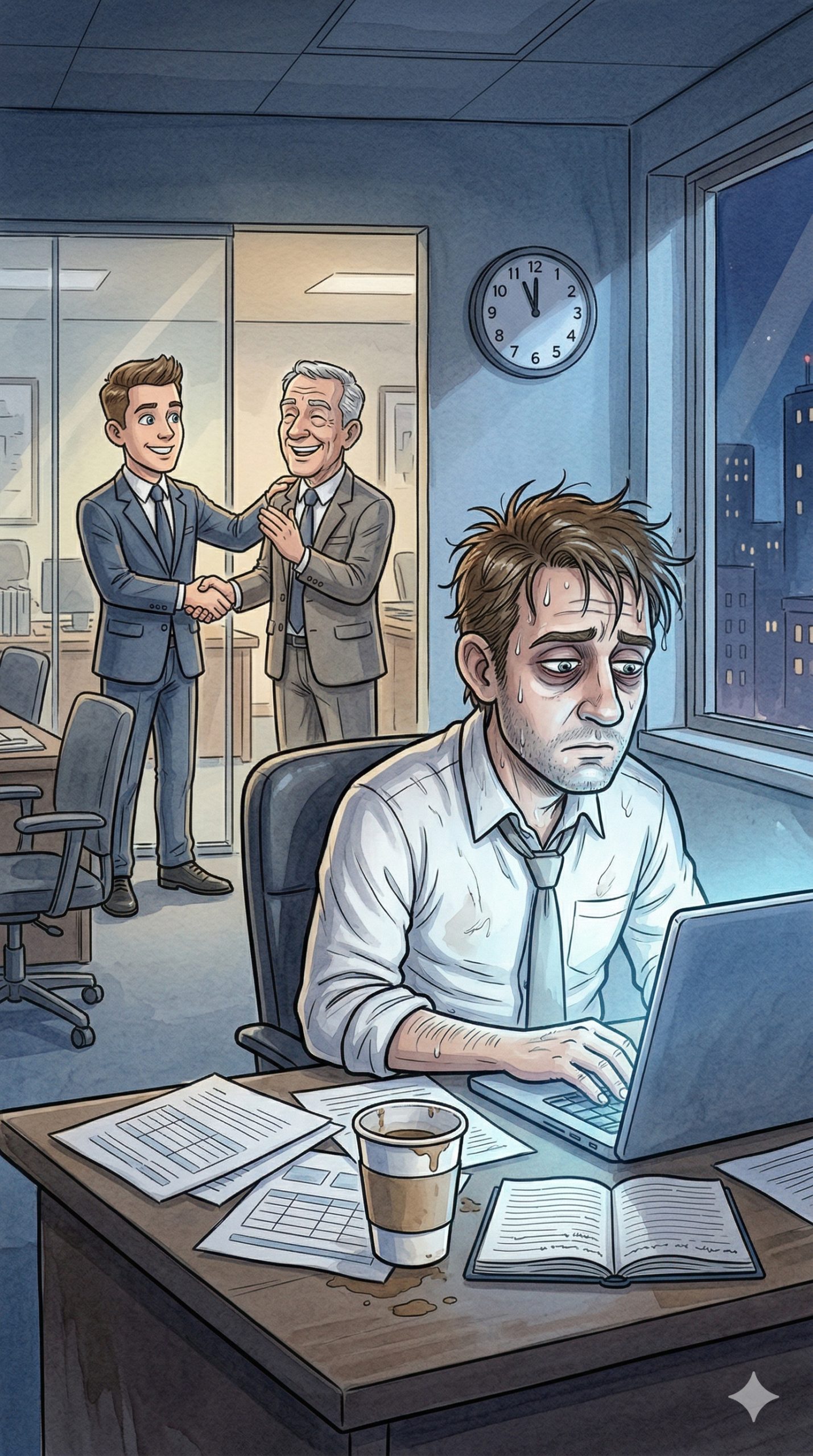 After 15 years of loyalty, he received an unexpected surprise.