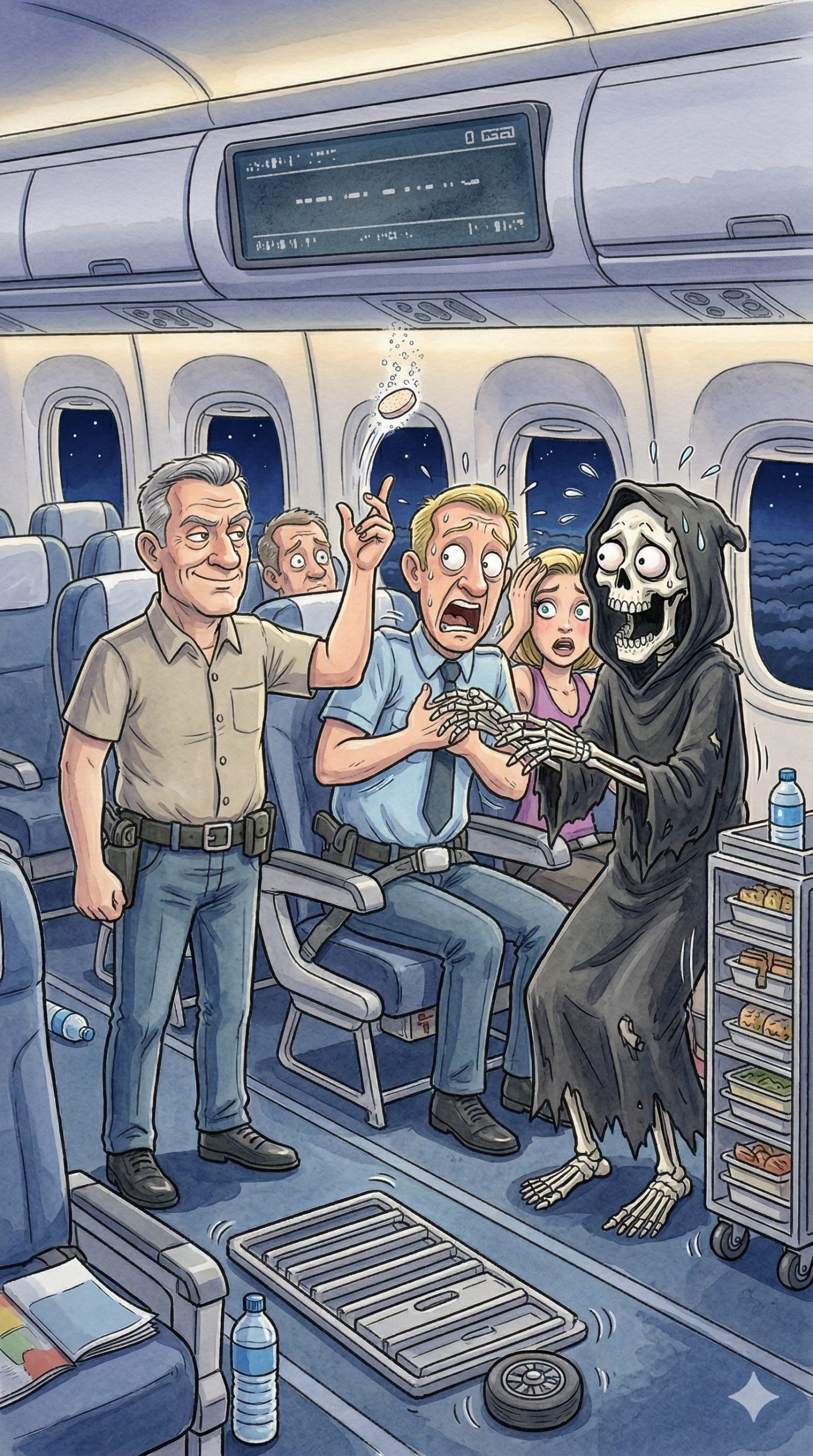 Unexpected Airplane Drama Unfolds: Tablet's Magical Impact Sparks Valuable Insight