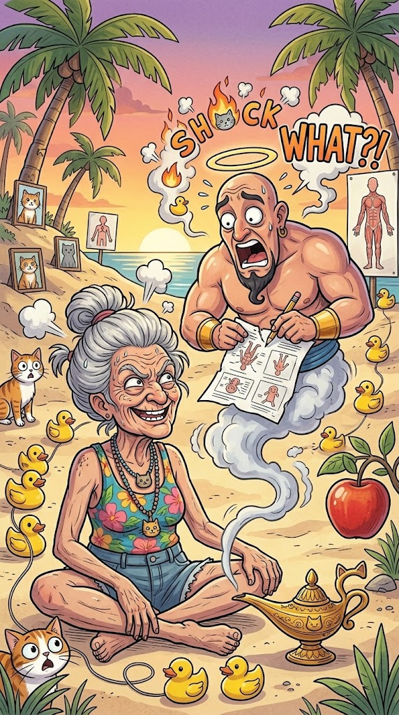 Celebrity learns the hard way to be cautious with desires