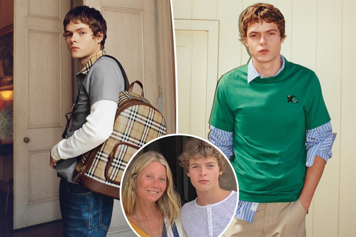 Gwyneth Paltrow's Son Moses Steps Into the Spotlight in Stunning Burberry Campaign