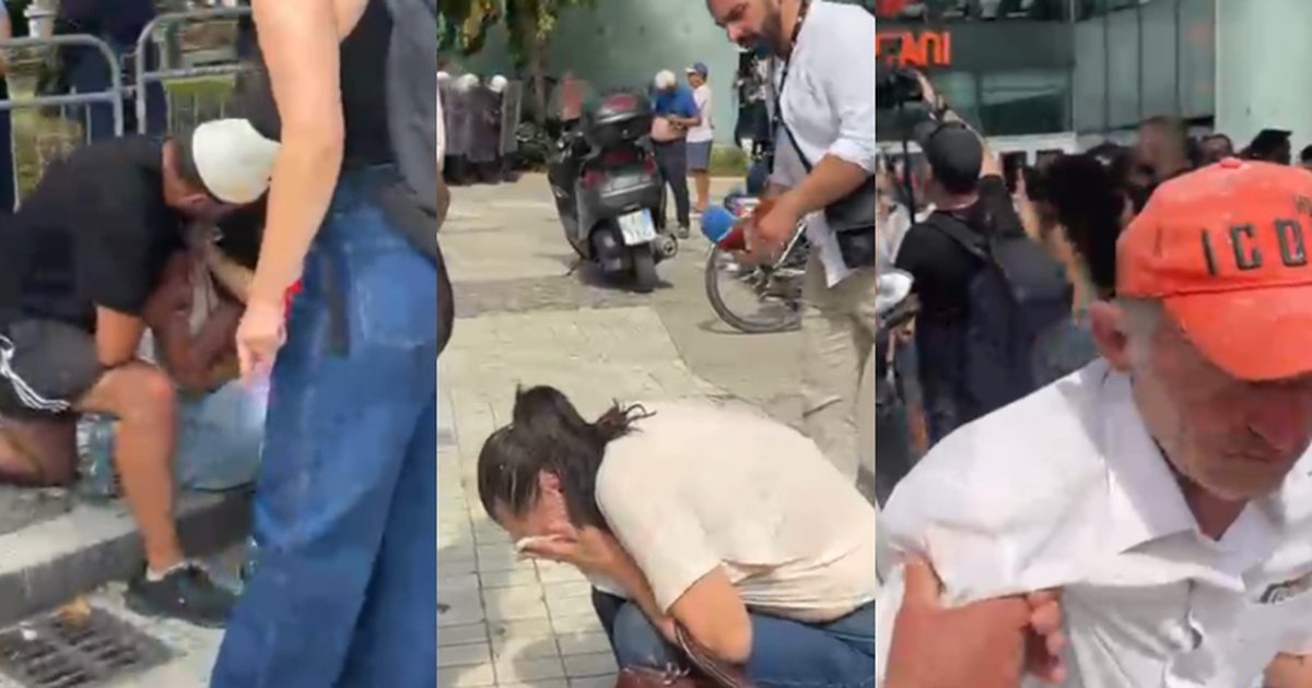 Chaos Erupts Outside Parliament: Clashes and Injuries Reported