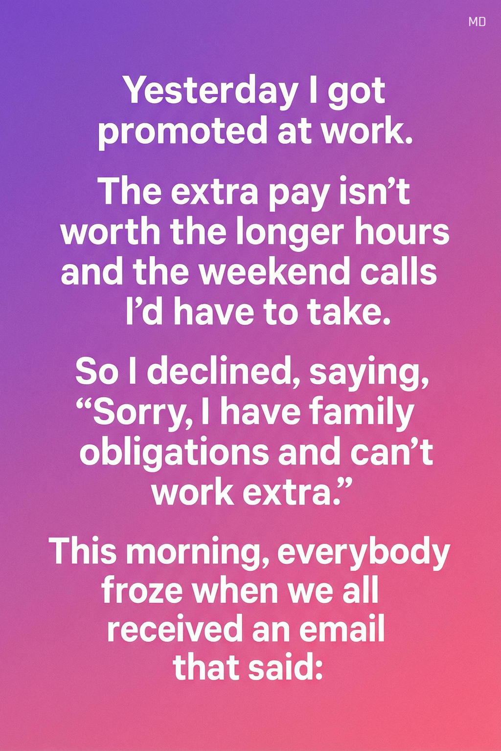 Celebrity's Bold Choice: Opting for Balance Over Promotion