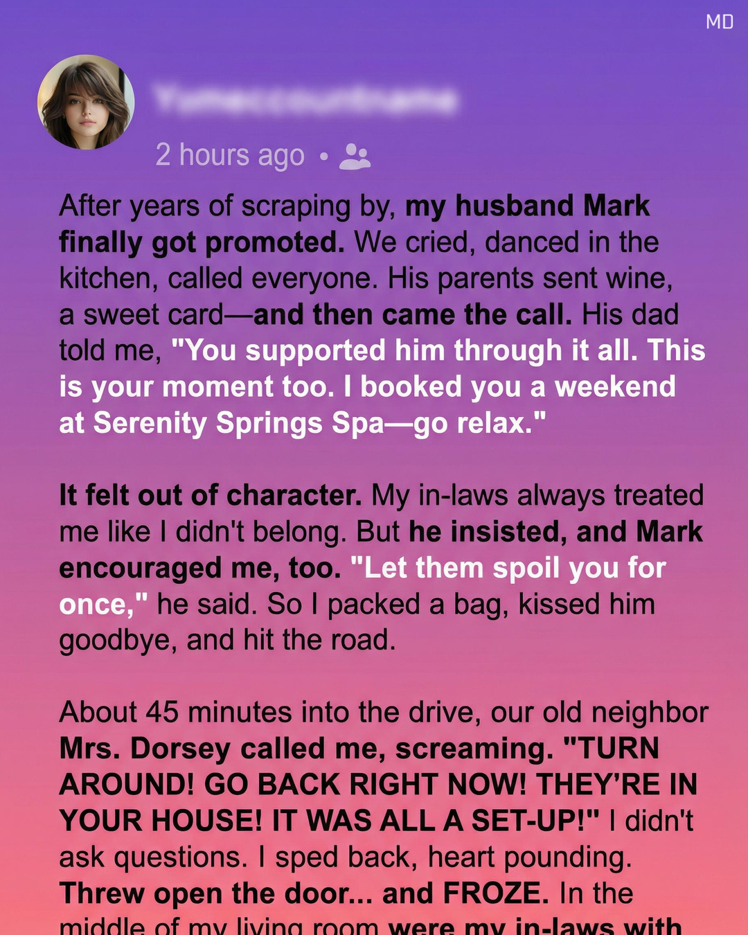 Unexpected Twist After Husband's Promotion Leaves Me Shocked