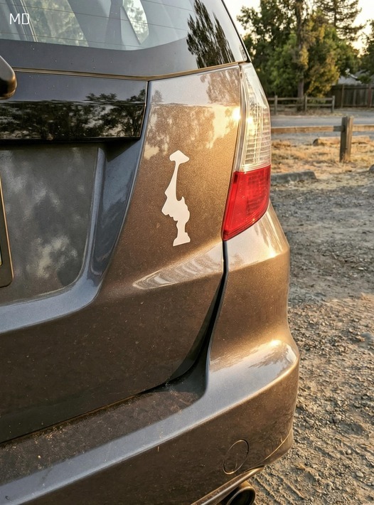 Drivers Flocking to Upside-Down Sticker Trend - What's the Buzz?