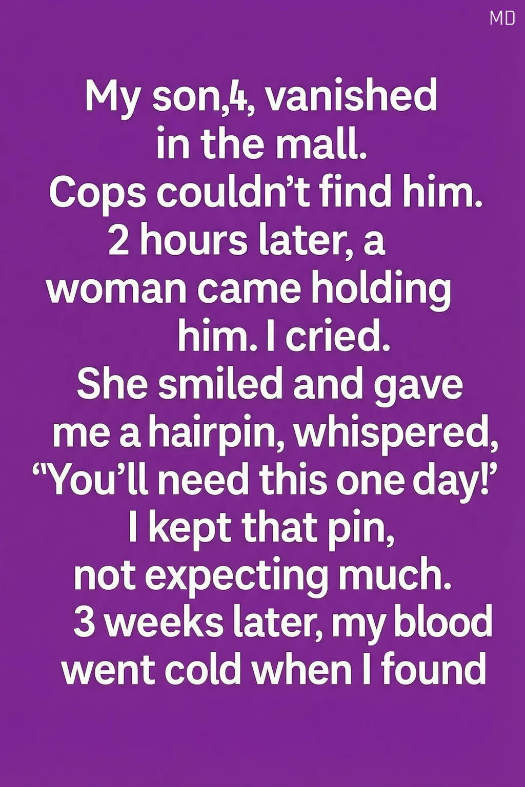 After a Gift from a Stranger, Everything Shifted When My Son Vanished