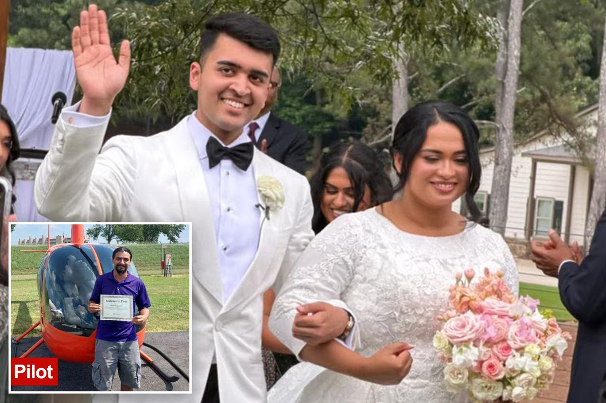 Bride's Nightmare: Trapped Under Husband's Body in Fatal Wedding Helicopter Crash