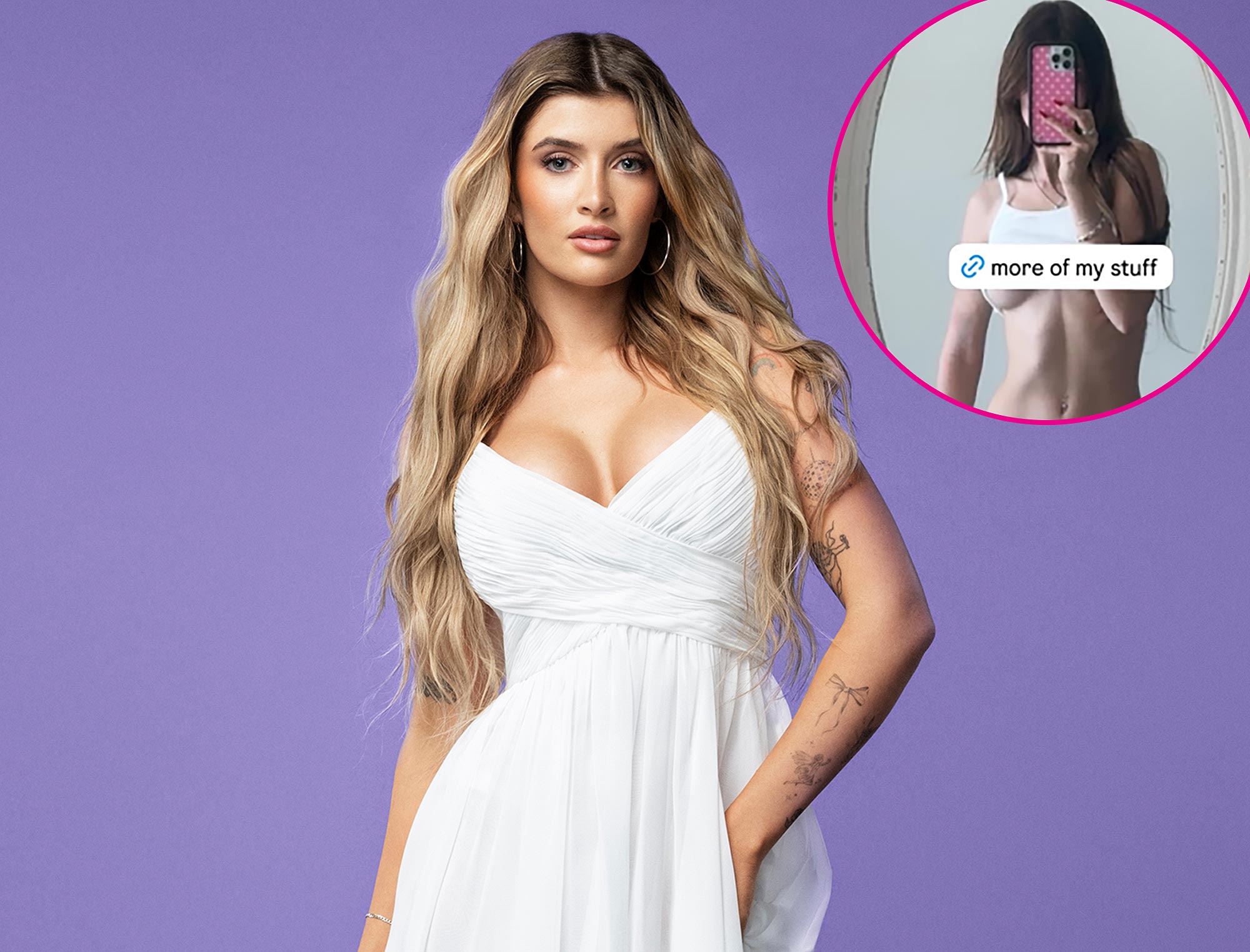 Sami Sheen Flaunts Sultry Underboob in Latest Selfie