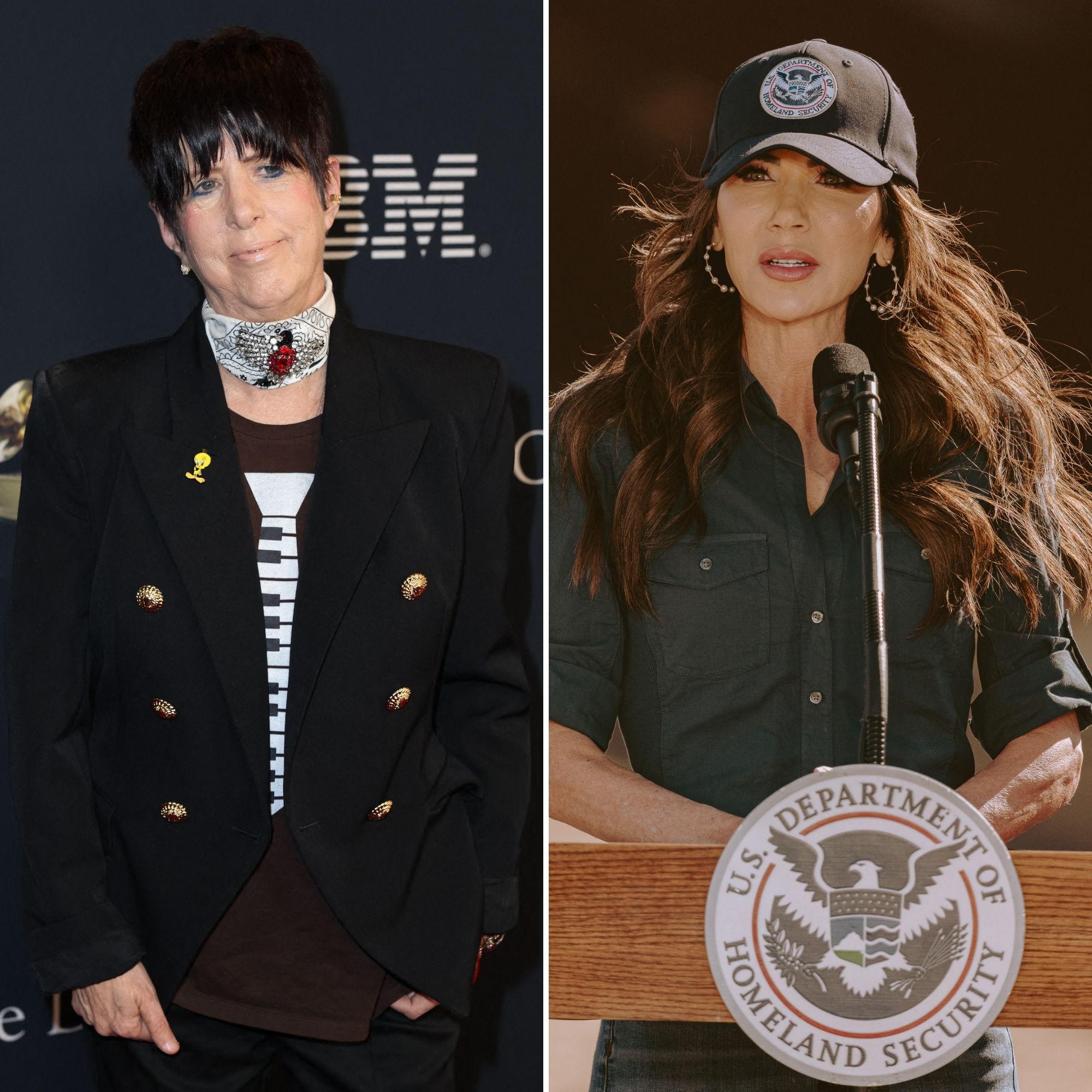 Kristi Noem Faces Diane Warren's Wrath Over Firing as 'Puppy Killer Barbie'