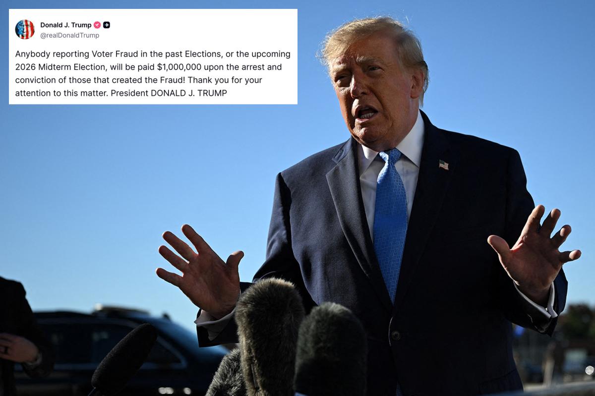 Trump's $1M Offer Sparks Frenzy Days Before Elections