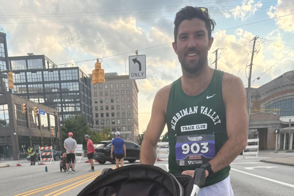 Dad's Incredible Mile Run with 18-Pound Baby Takes Everyone by Surprise