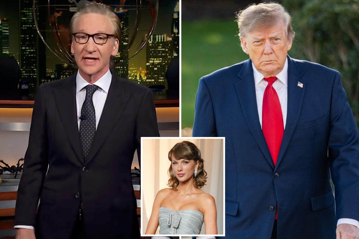 Bill Maher Compares Dining with Trump to a Taylor Swift Date - Here’s Why